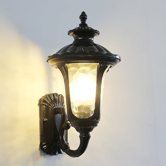 Vintage Weatherproof Outdoor Wall Light Frosted Glass - Halri