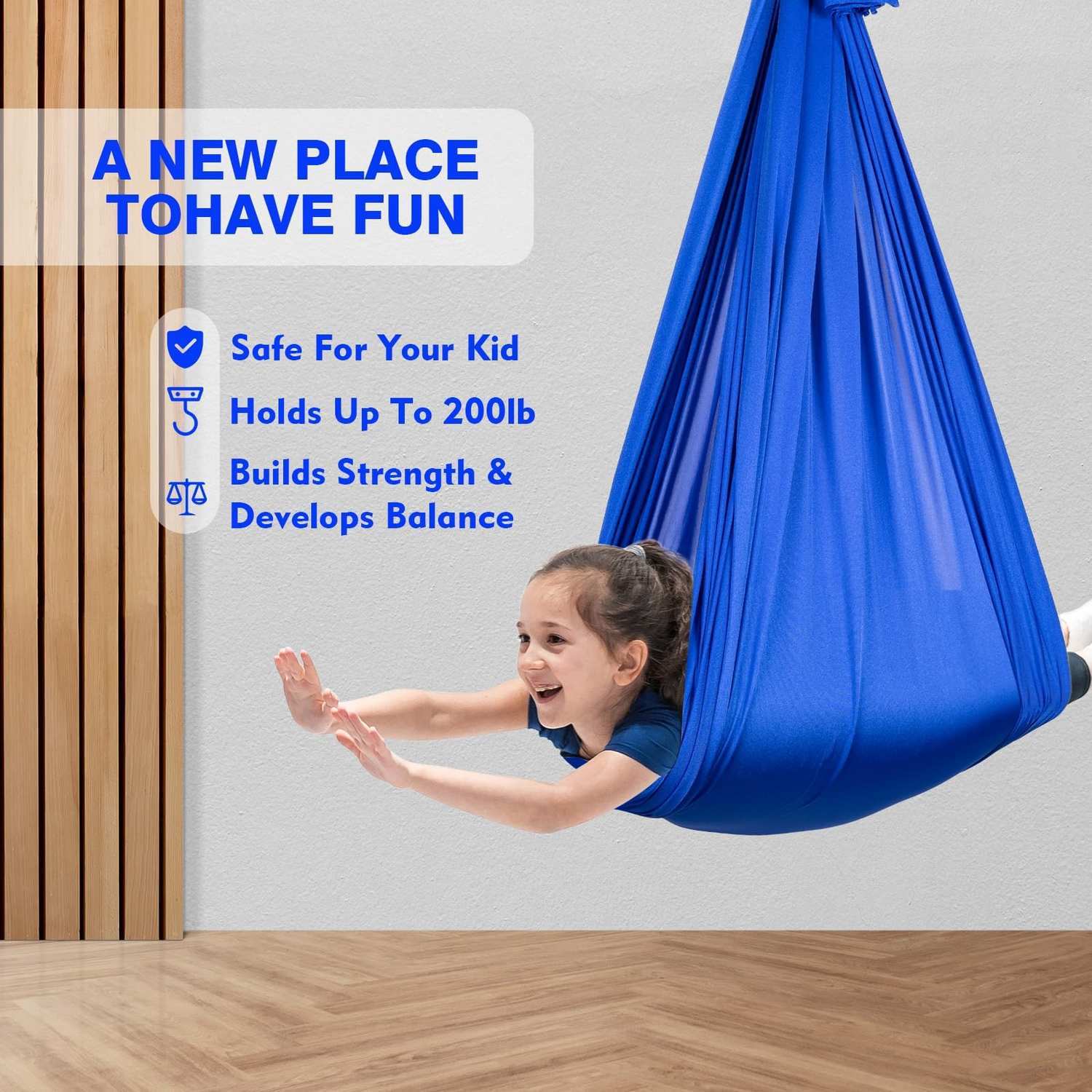 Pedagogical Sensory Swing for Children – Indoor Therapy & Play Hammock