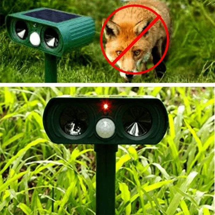 Outdoor Motion Sensor Animal Repellent Device