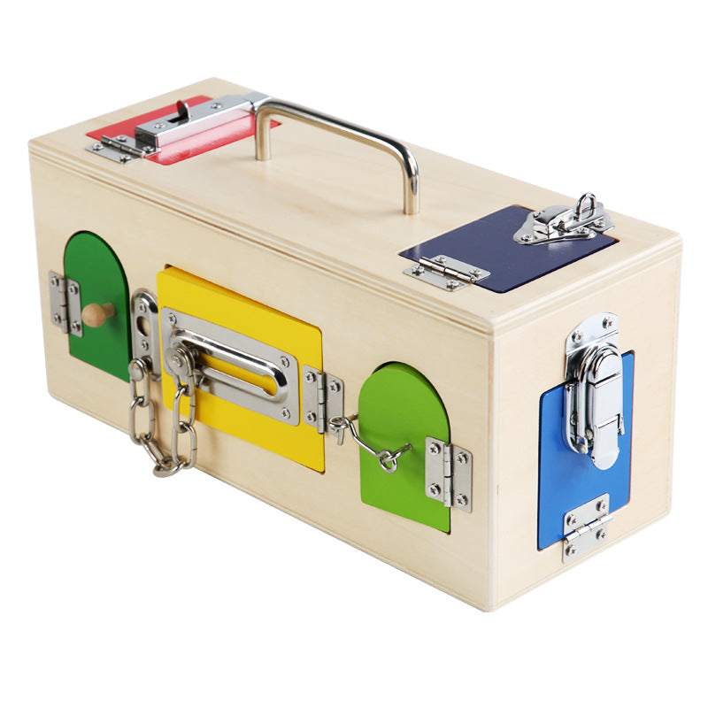 Smart Wooden Learning Toy Box - Halri