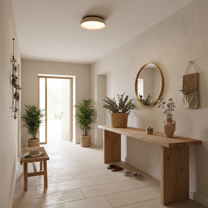 Stylish Circular LED Ceiling Fixtures for Homes