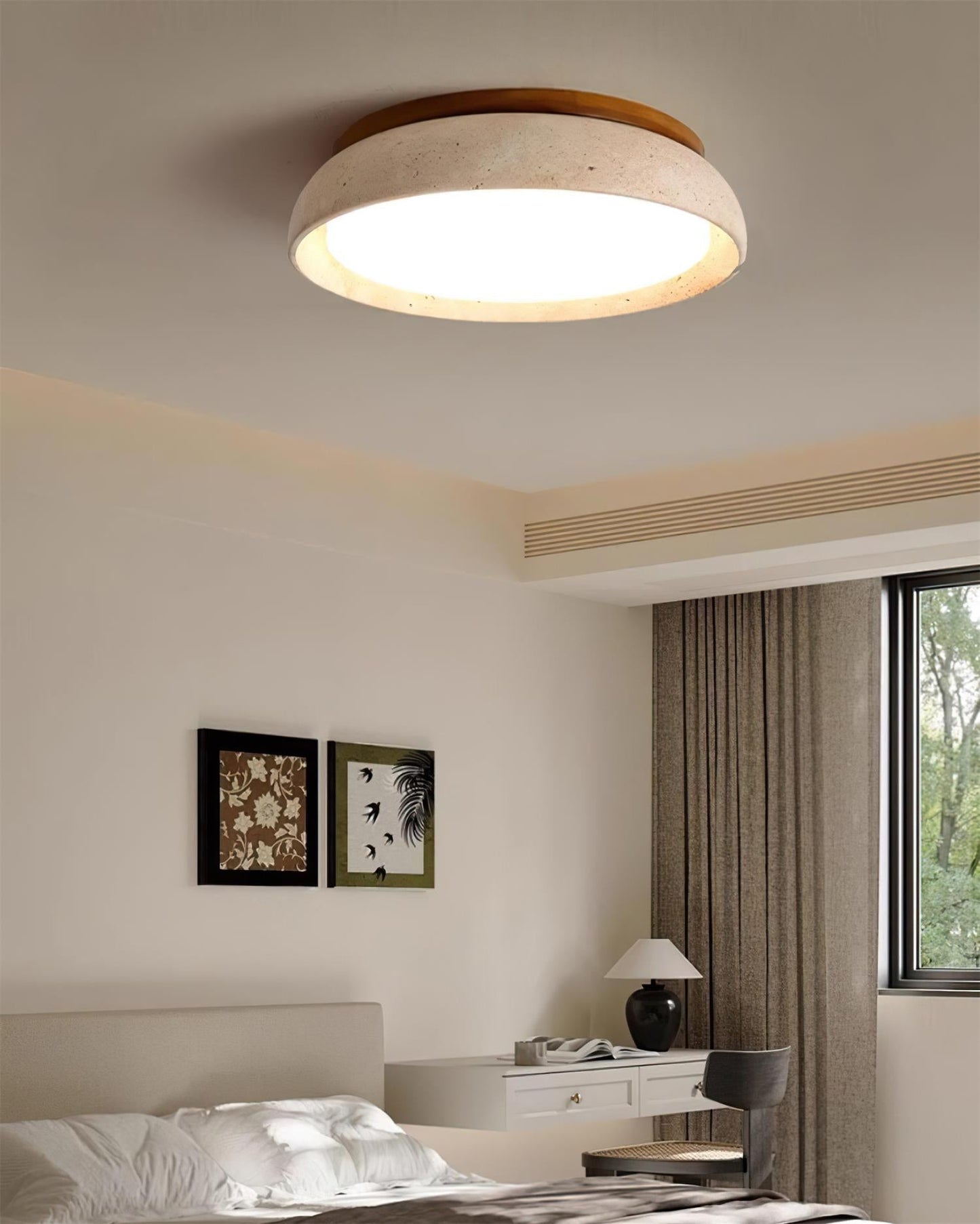 Stylish Circular LED Ceiling Fixtures for Homes