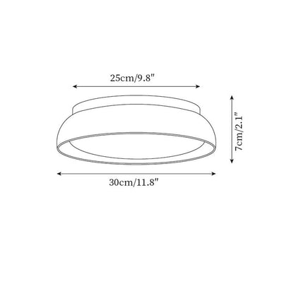 Stylish Circular LED Ceiling Fixtures for Homes