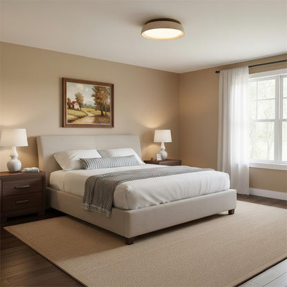 Stylish Circular LED Ceiling Fixtures for Homes