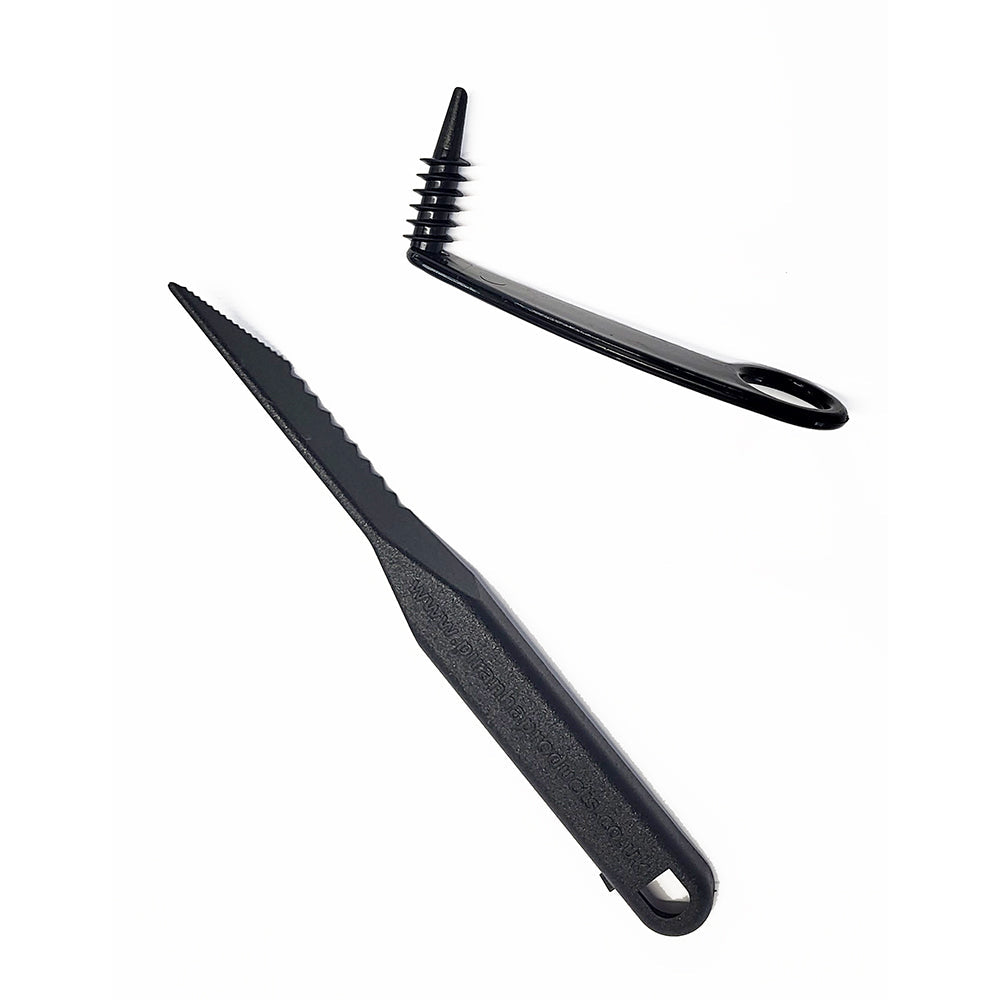Piranha Spiral Cutter & Sharp Utility Knife Set - Halri