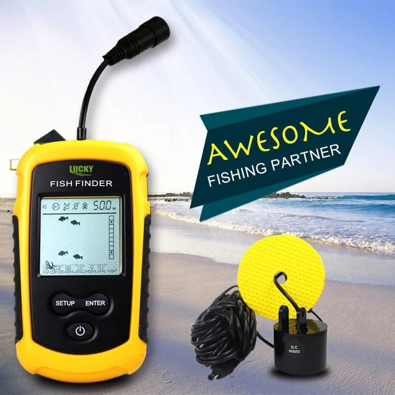 Portable Fish Finder Ice Fishing Sonar Echo Sounder