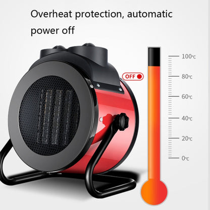 Compact Waterproof Space Heater for Indoor Outdoor Use