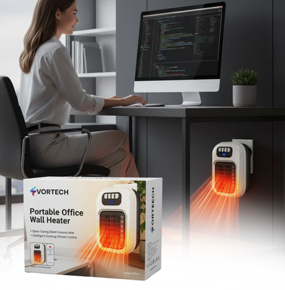 Compact Quiet Ceramic Space Heater - Halri