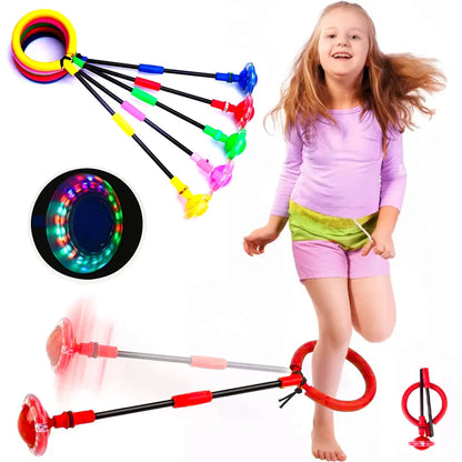 Fun Kids Bounce Ball with Flashing Wheel - Halri