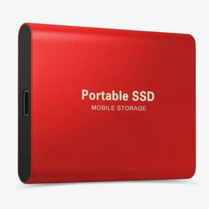 Compact USB C External Aluminum SSD Drive