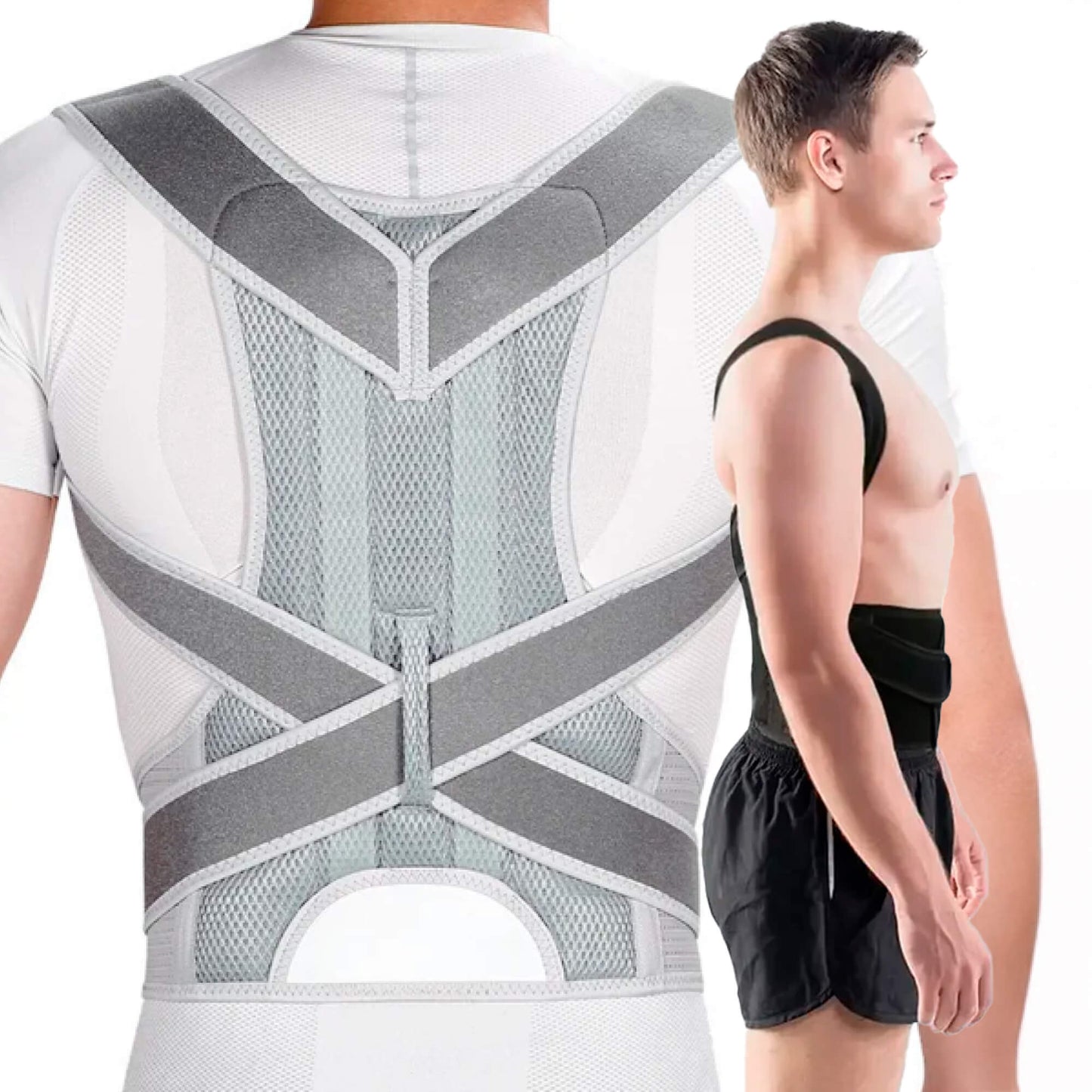 Comfortable Back Support Belt for Posture Correction