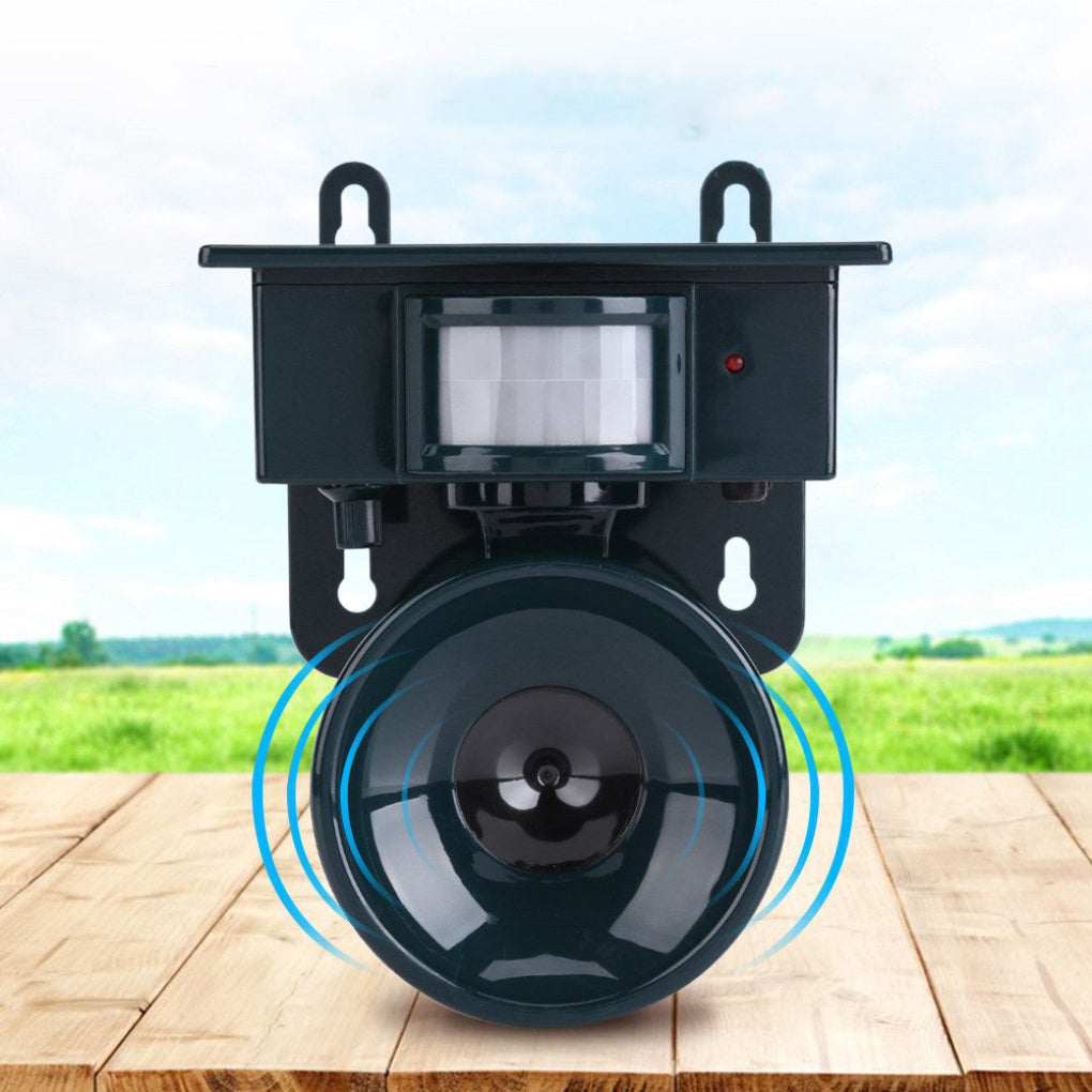 Automatic Bird Repellent Ultrasonic Scarer for Garden