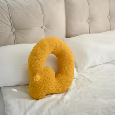 Colorful Alphabet Pillow Letter Decor