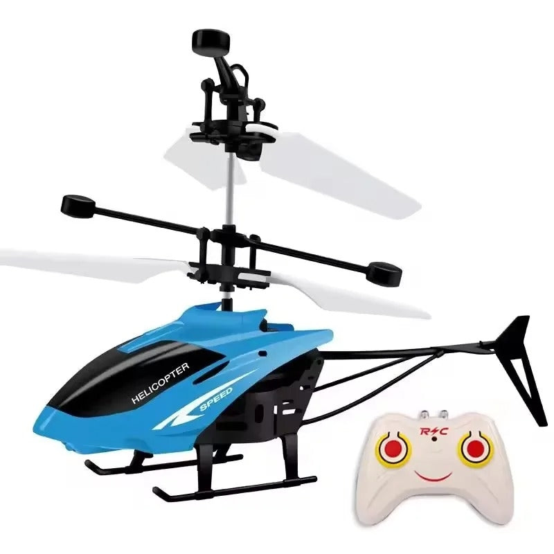 Fun Remote Control Toy Helicopter with LED Lights - Halri