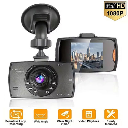 Clear 1080P Car Dash Camera with Night Vision - Halri