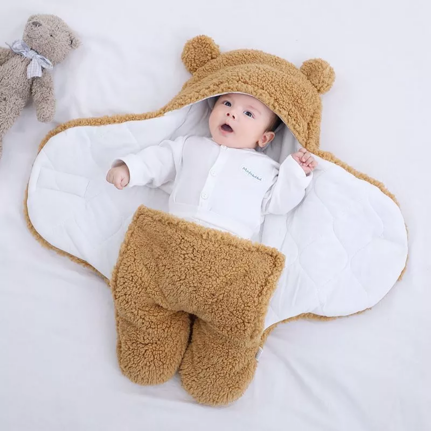 Cozy Baby Swaddle Blanket in 7 Soft Colors - Halri
