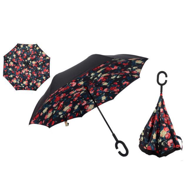 Waterproof Automatic Open Close Umbrella