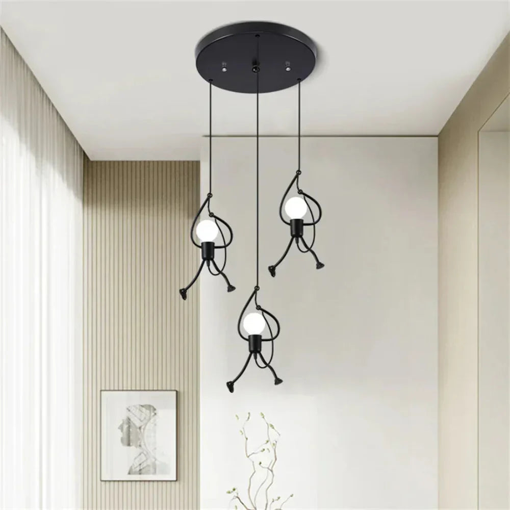 Stylish Hanging Ceiling Lamp with Adjustable Height