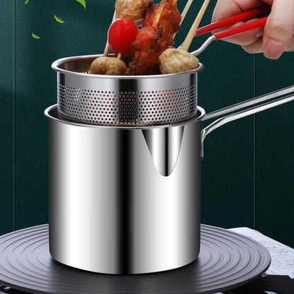 Heavy Duty Stainless Steel Fryer Pot