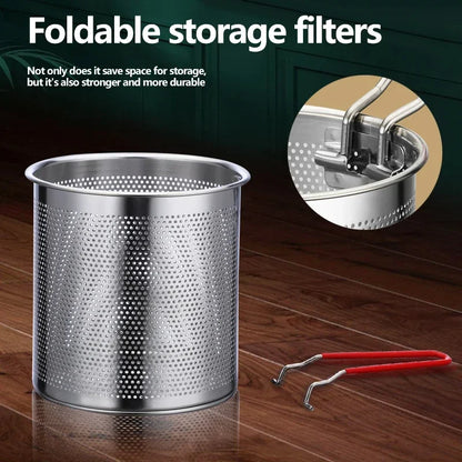 Heavy Duty Stainless Steel Fryer Pot