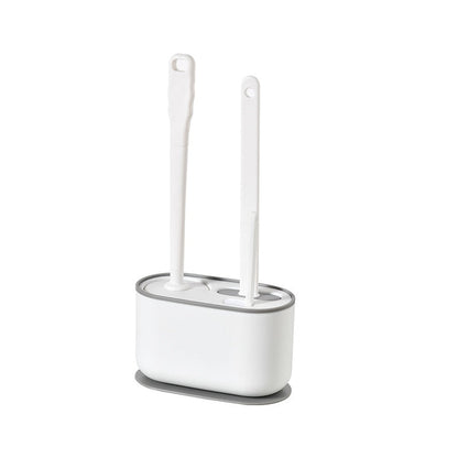 Bathroom Wall Mount Toilet Brush Holder Set