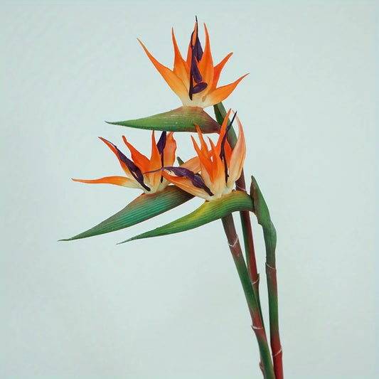 Artificial Bird of Paradise Flowers 3 Piece Decor Set - Halri
