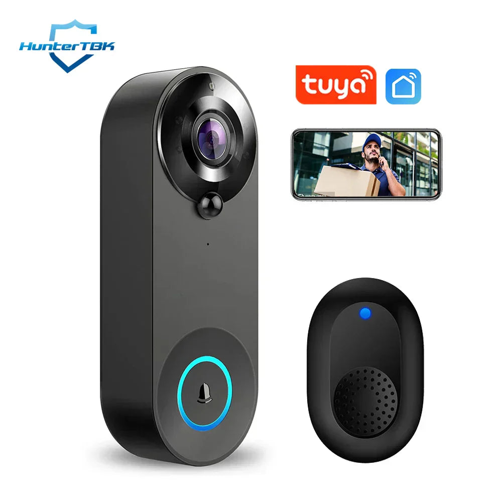 Wireless Smart Doorbell Camera with Night Vision - Halri