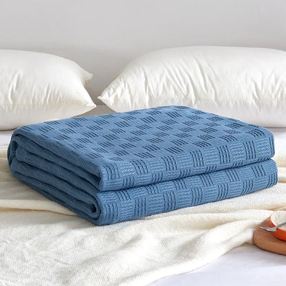 Soft Cotton Throw Blanket