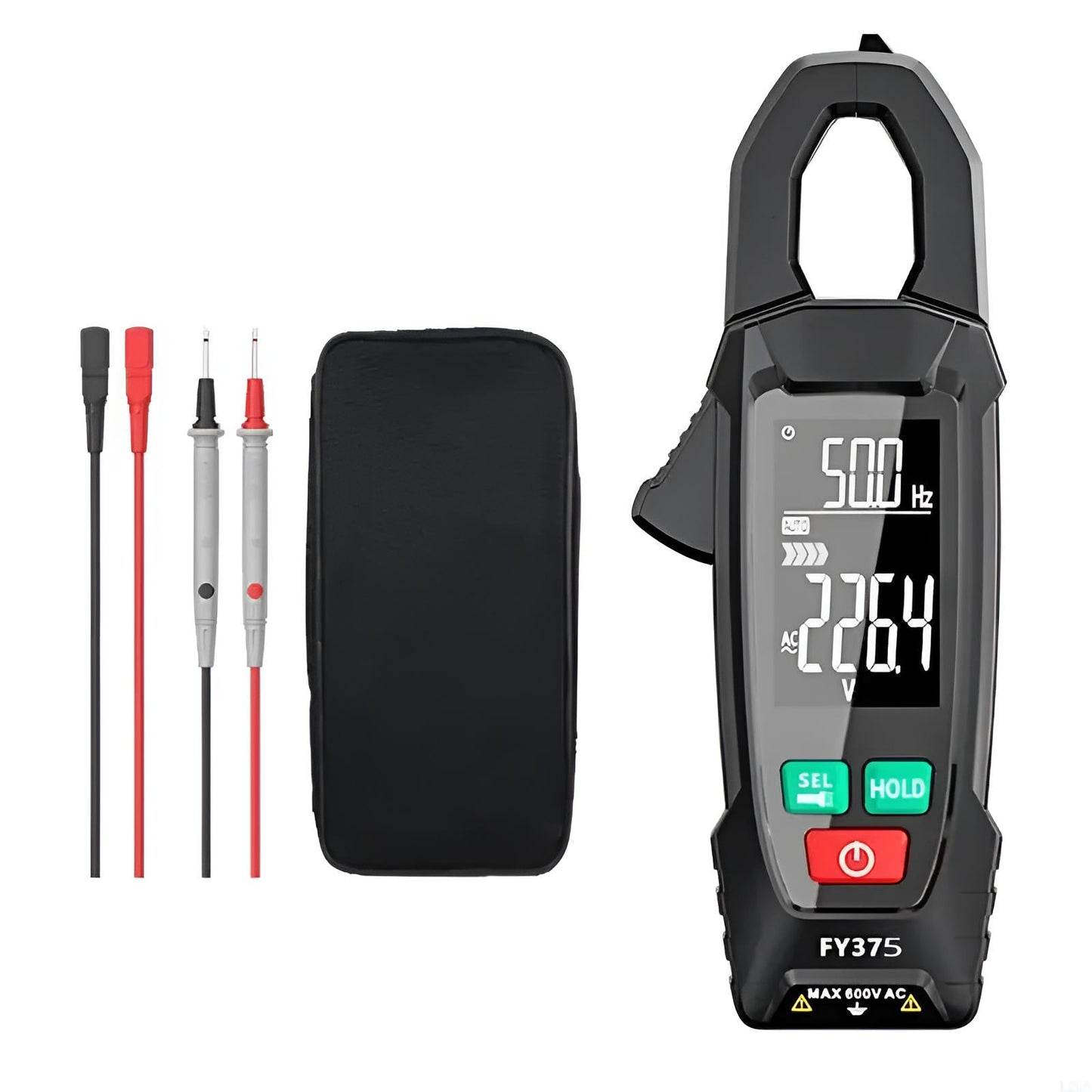 Digital AC DC Current Clamp Meter - Halri