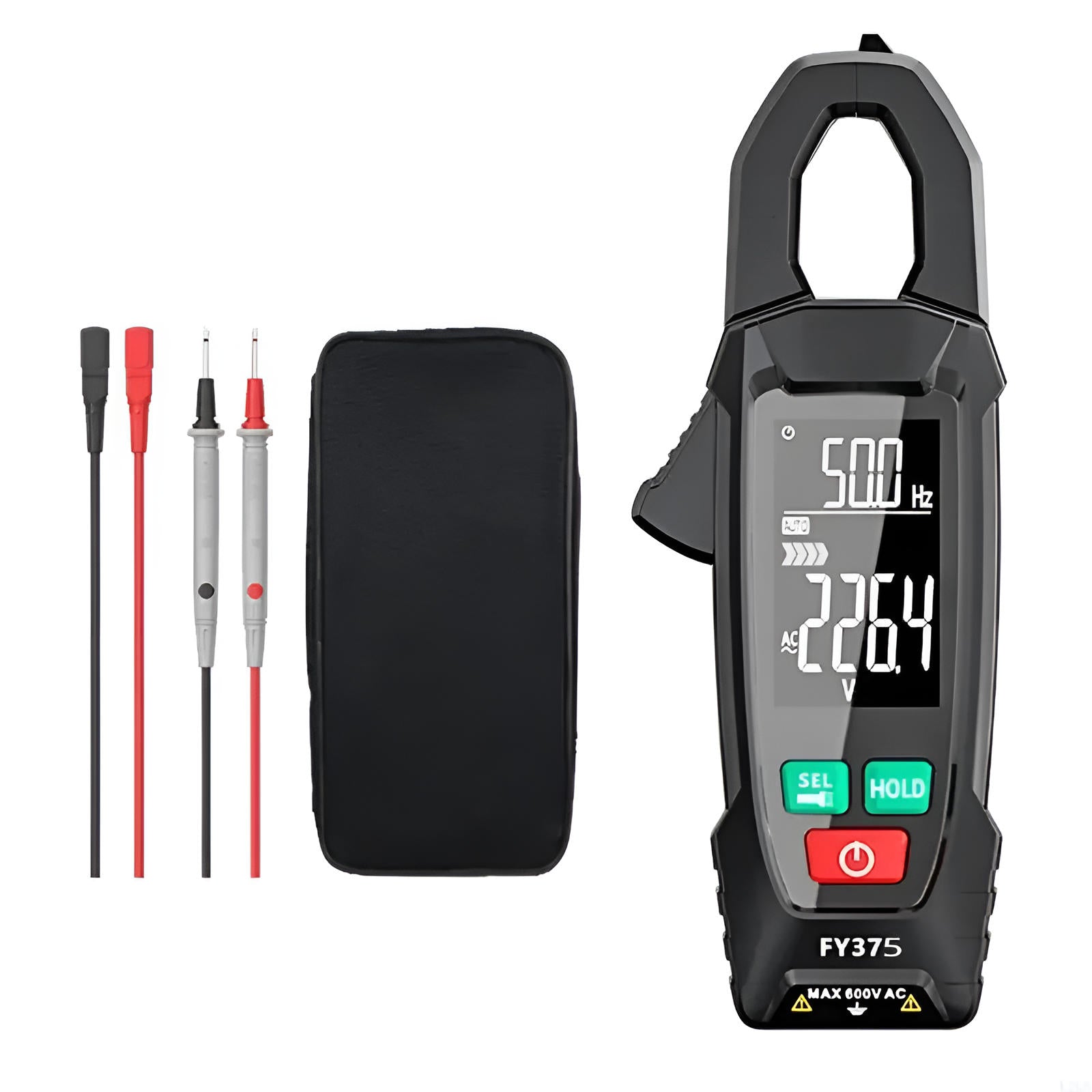 Digital AC DC Current Clamp Meter - Halri