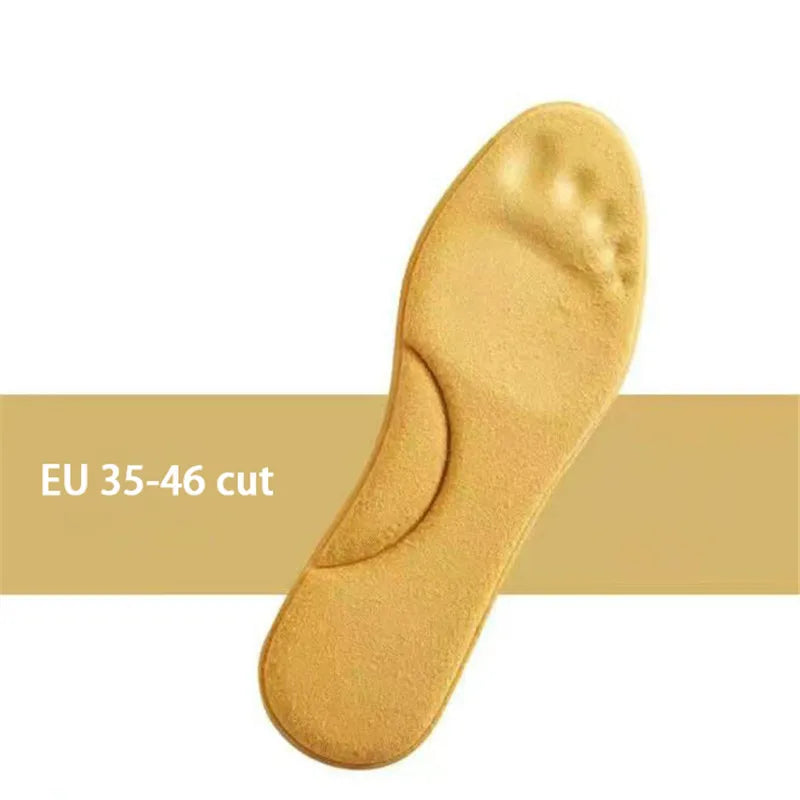Warm Heated Insoles with Memory Foam for Men & Women