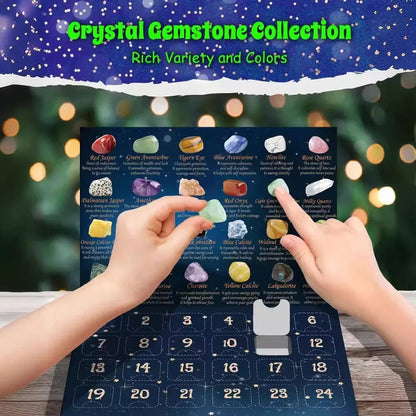 Sparkling Gemstone Christmas Countdown Calendar