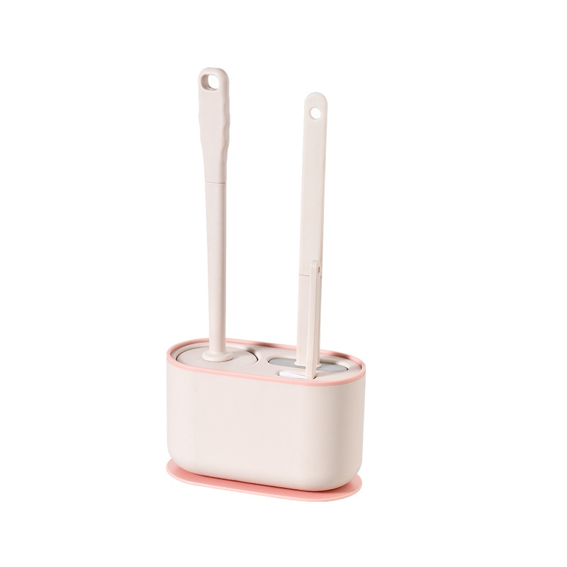 Bathroom Wall Mount Toilet Brush Holder Set - Halri