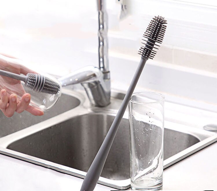 Soft Silicone Bottle Brush - Halri