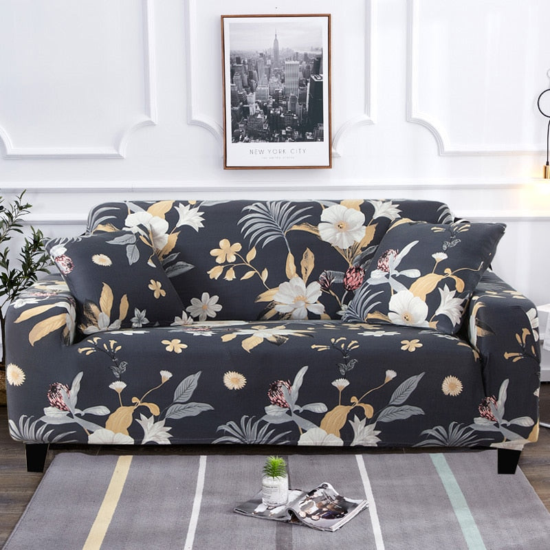 Stylish Slip Resistant Stretch Sofa Protector