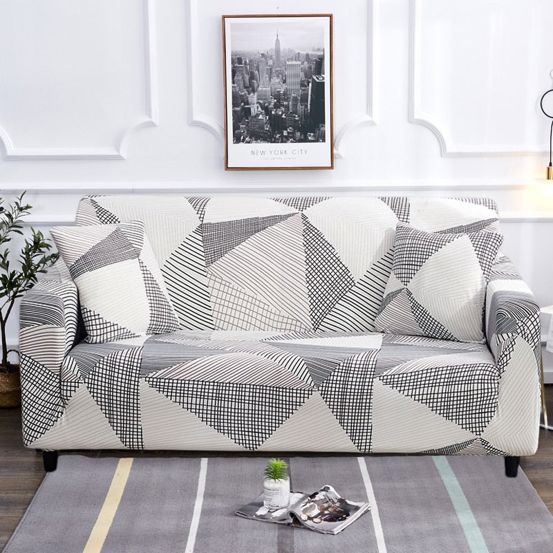 Stylish Slip Resistant Stretch Sofa Protector