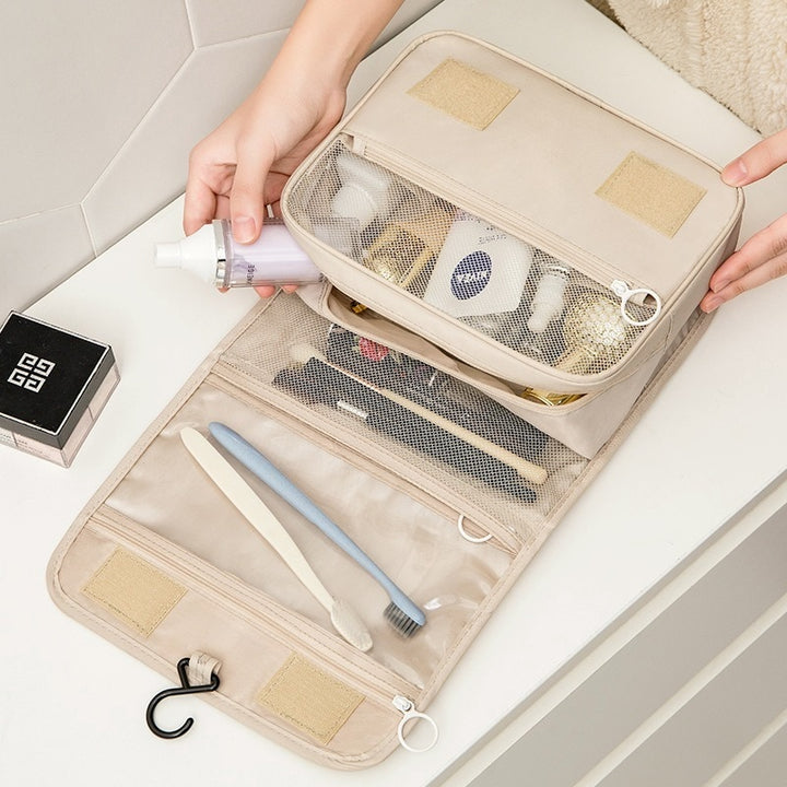 Portable Space Saving Travel Cosmetics Bag