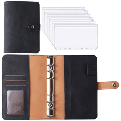 Practical Leather Wallet Planner Notebook Organizer