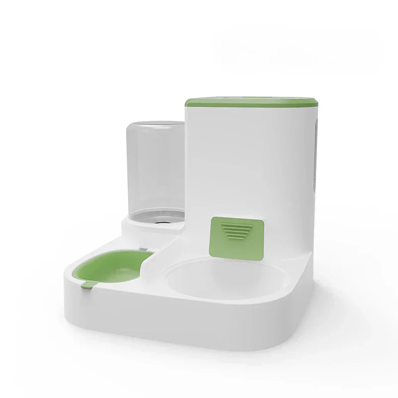 Automatic Pet Feeder and Water Bowl Set