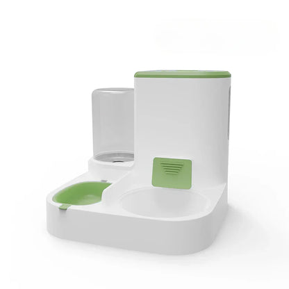 Automatic Pet Feeder and Water Bowl Set