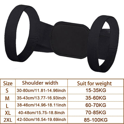 Comfortable Back Support Adjustable Posture Correction Belt