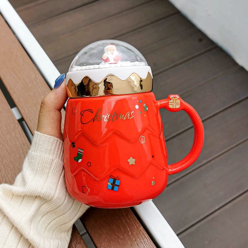 Fun 3D Holiday Christmas Mugs - Halri