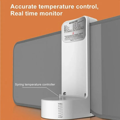 Compact Baby Bottle Warmer with Thermostat - Portable Travel Heater