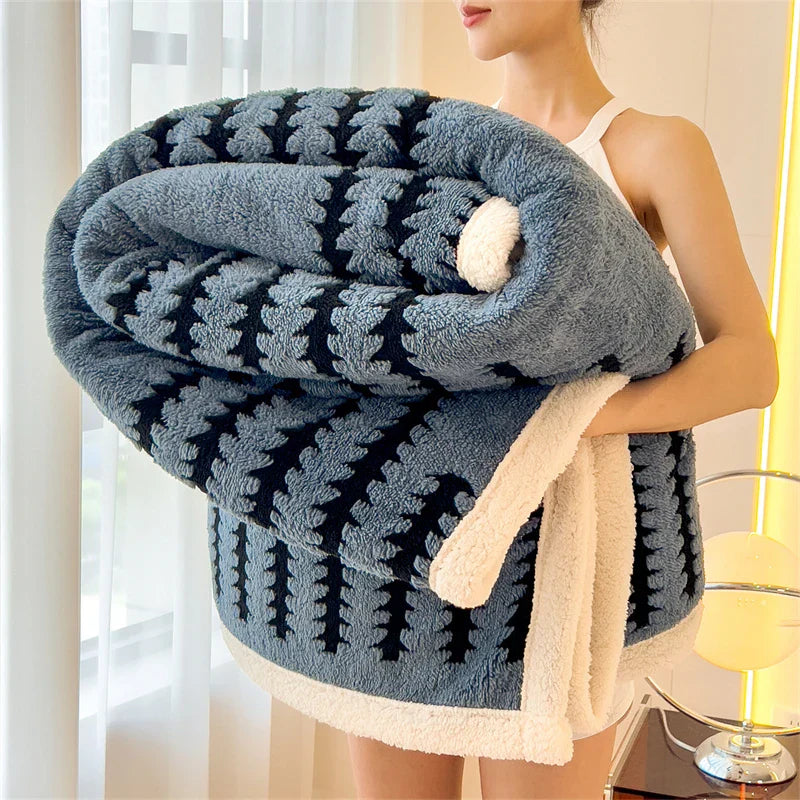 Plush Fleece Blanket Super Soft Throw Blanket