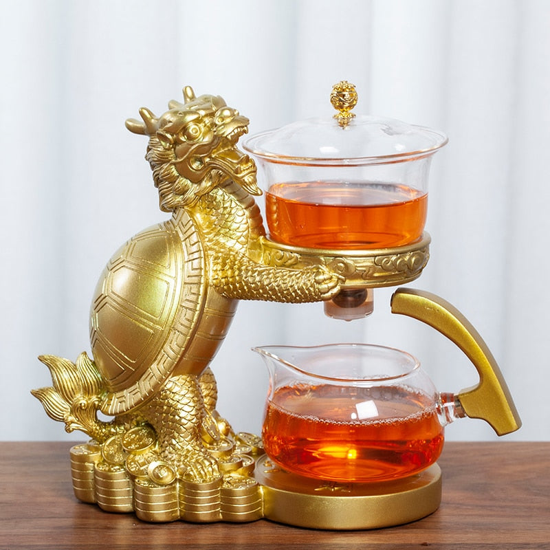 Luxury Golden Dragon Tea Infuser