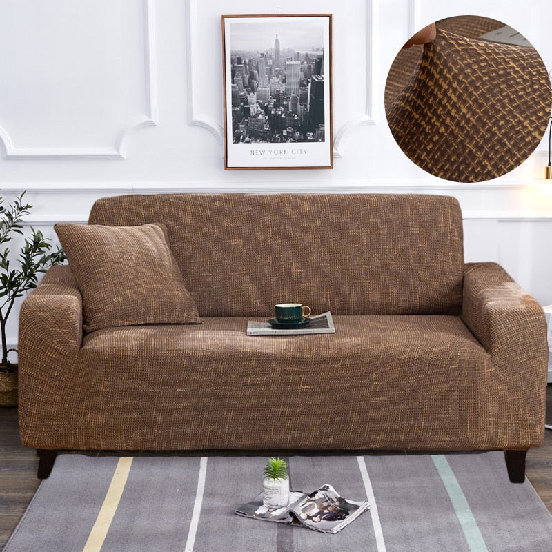Stylish Slip Resistant Stretch Sofa Protector