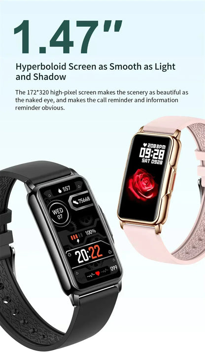 Waterproof Touch Fitness Tracker Watch for Men Women