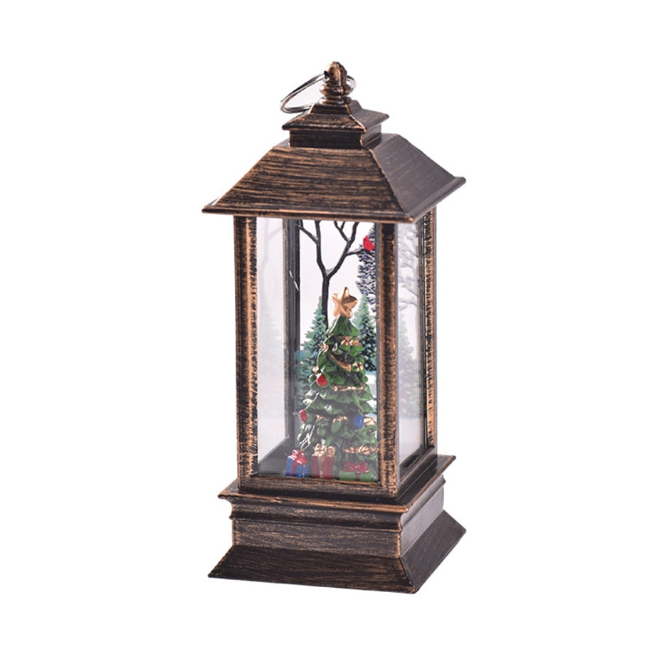 Vintage Small Holiday Lantern