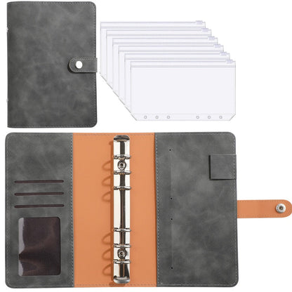 Practical Leather Wallet Planner Notebook Organizer