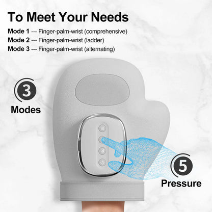 Warm Rechargeable Hand Massager for Circulation Relief